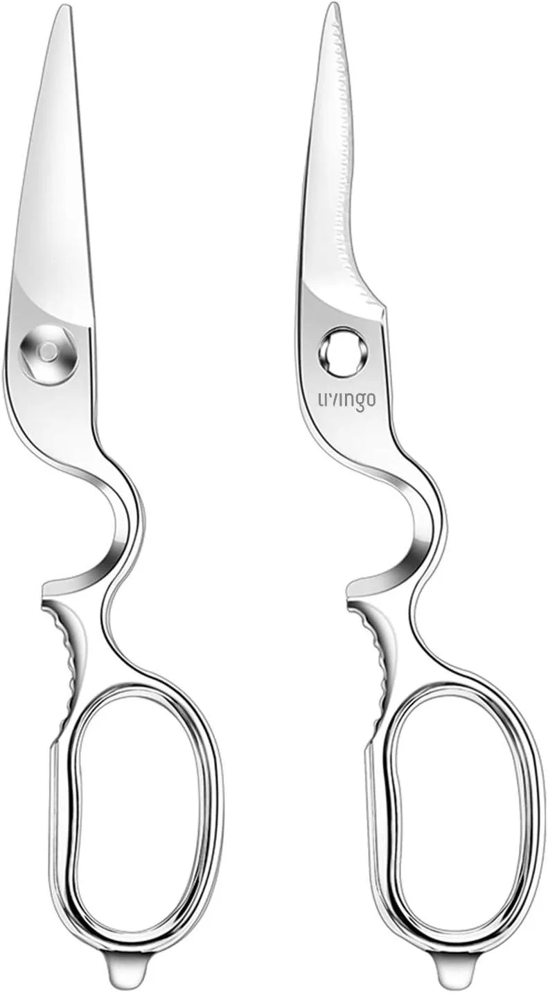 LIVINGO Forbici Cucina Forgiate 8,5 Pollici Smontabili Multiuso